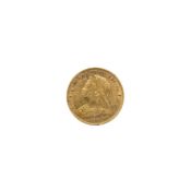 1898 QUEEN VICTORIA GOLD HALF SOVEREIGN