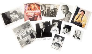 ACTORS - COLLECTION OF ASSORTED AUTOGRAPHS