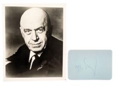DIRECTORS - OTTO PREMINGER (D.1986) - AUTOGRAPH