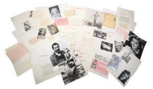 AUTOGRAPHS - LARGE COLLECTION OF ASSORTED