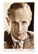 ACTORS - LESLIE HOWARD (D.1943) - SCARCE AUTOGRAPHED PHOTOGRAPH
