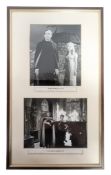 ELSTREE STUDIOS - ORIGINAL FRAMED HAMMER PRODUCTIONS DISPLAY