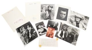 AUTOGRAPHS - AMERICAN ACTORS & ENTERTAINERS