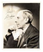 ACTORS - GEORGE ARLISS (D.1946) - SCARCE SIGNED 8X10