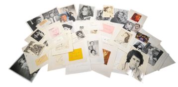 AUTOGRAPHS - LARGE COLLECTION OF ASSORTED