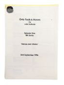 ONLY FOOLS & HORSES - HEROES & VILLAINS - ORIGINAL SCRIPT