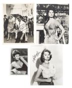 ACTORS / MODELS - BARDOT, LOREN AND WELCH