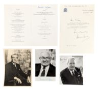 BRITISH PRIME MINISTERS - COLLECTION OF AUTOGRAPHS