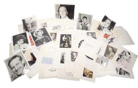 AUTOGRAPHS - LARGE COLLECTION OF ASSORTED