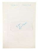 ACTORS - ROBERT NEWTON (D.1956) - RARE AUTOGRAPH