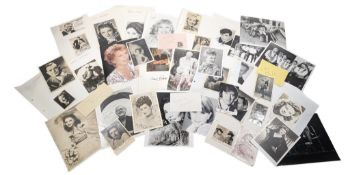 AUTOGRAPHS - LARGE COLLECTION OF ASSORTED