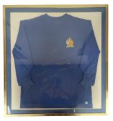 FOOTBALL - 1968 WEMBLEY EUROPEAN CUP FINAL SIGNED REPLICA SHIRT