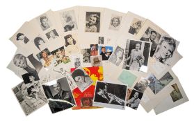 AUTOGRAPHS - LARGE COLLECTION OF ASSORTED
