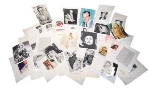 AUTOGRAPHS - LARGE COLLECTION OF ASSORTED