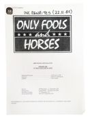 ONLY FOOLS & HORSES - IF THEY COULD SEE US NOW - ORIGINAL SCRIPT