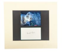 JURASSIC PARK - MICHAEL CRICHTON (D.2008) - AUTOGRAPH