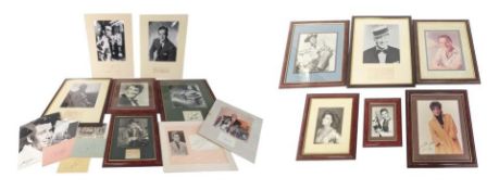 AUTOGRAPHS - HOLLYWOOD AND OTHERS