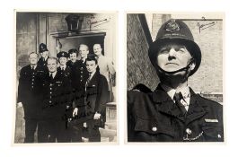 DIXON OF DOCK GREEN - JACK WARNER - VINTAGE SIGNED PHOTOGRAPHS