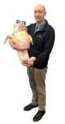 MR BLOBBY - ORIGINAL STAGE AND SCREEN USED 'BABY BLOBBY' PROP