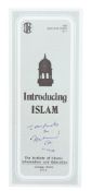 BOXING - MUHAMMAD ALI (D.2016) - SIGNED ISLAM PAMPHLET