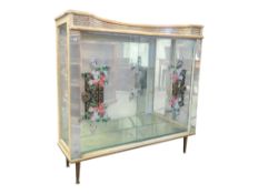 MID CENTURY 1960S KITSCH DISPLAY CABINET