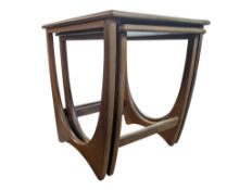 G PLAN FURNITURE - TWO G PLAN MID CENTURY TEAK ASTRO SIDE NEST TABLES