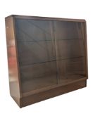 G PLAN FURNITURE - MID CENTURY G PLAN WATERFALL DISPLAY CASE