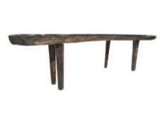 CONTEMPORARY LIVING EDGE COFFEE TABLE