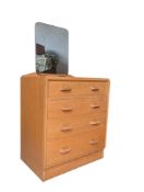 G PLAN FURNITURE - MID CENTURY G PLAN BRANDON OAK DRESSING CHEST