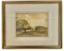 ROBERT HUME (1861-1937) - THE WINDMILL, WIMBELDON COMMON WATERCOLOUR