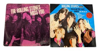 ROLLING STONES - TWO COLOURED VINYL RECORDS