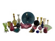 COLLECTION OF MID 20TH CENTURY GLASS, TO INC. LINEA VALENTINA MURANO