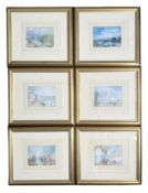 SET OF SIX TATE GALLERY LIMITED EDITION PRINT AFTER J M W TURNER