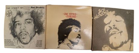 JIMI HENDRIX - THREE VINYL RECORD BOX SETS
