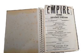 MIXED SELECTION OF VINTAGE THEATRE & CINEMA PROGRAMS, PAMPHLETS & EPHEMERA