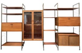ROBERT HEAL FOR STAPLES - LADDERAX - FOUR-BAY MODULAR WALL UNIT