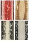 IAN MCKEEVER - STANDING I, II, IV, & V, 2010 - SET OF FOUR ETCHINGS ON PAPER