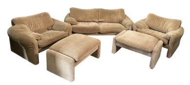 MAGISTRETTI MARALUNGA FIVE-PIECE LIVING ROOM SUITE