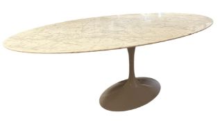 MANNER OF MAURICE BURKE FOR ARKANA - CONTEMPORARY DINING TABLE