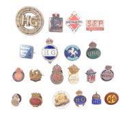 COLLECTION OF SECOND WORLD WAR HOME GUARD BADGES