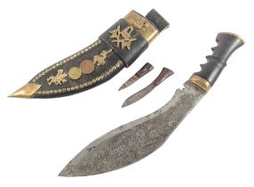 DECORATIVE NEPALESE KUKRI KNIFE