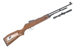 VINTAGE BAM BREAK BARREL AIR RIFLE WITH SCOPE