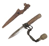 WWI FIRST WORLD WAR GERMAN CLOSE COMBAT FIGHTING KNIFE DAGGER