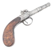 19TH CENTURY FREEMAN OF LONDON PERCUSSION CAP PISTOL