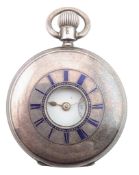 BOER WAR PRESENTATION POCKET WATCH - HALLMARKED SILVER