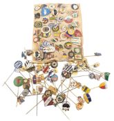 FOOTBALL ASSOCIATION PIN BADGES - LARGE COLLECTION