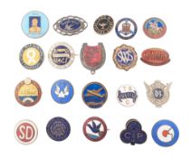 ENAMEL BADGES - COLLECTION OF ASSORTED