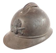 WWI FIRST WORLD WAR FRENCH M15 ADRIAN HELMET
