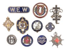 ENAMEL BADGES - COLLECTION OF ASSORTED