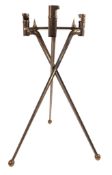 19TH CENTURY SOCKET BAYONETS FASHIONED INTO A TABLE
